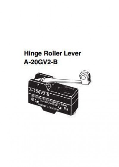 Limit Switch Hinge roller lever