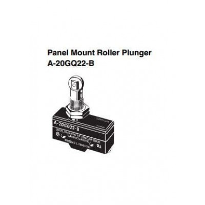 Limit Switch Panel Mount Roller Plunger